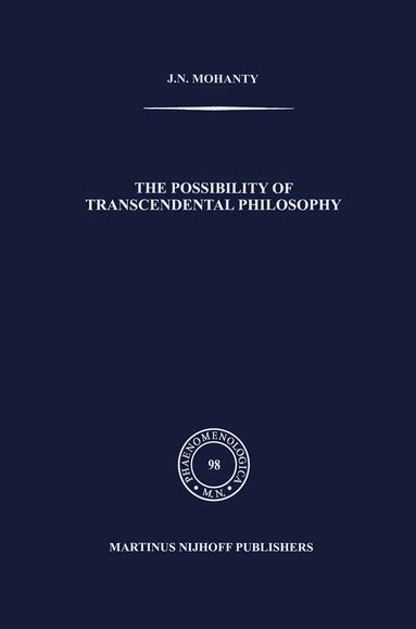 J.N. Mohanty - Possibility of Transcendental Philosophy, Häftad