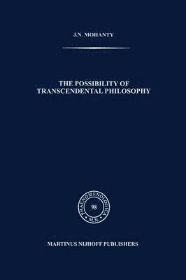 bokomslag Possibility of Transcendental Philosophy