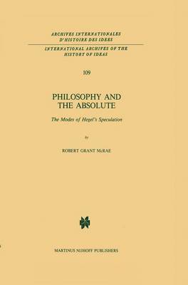 Philosophy and the Absolute 1