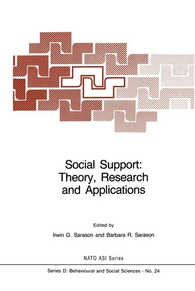 bokomslag Social Support: Theory, Research and Applications