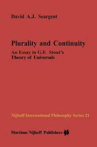 bokomslag Plurality and Continuity