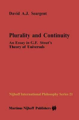 bokomslag Plurality and Continuity