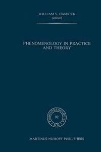bokomslag Phenomenology in Practice and Theory