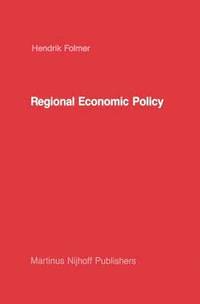 bokomslag Regional Economic Policy