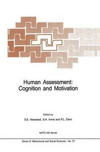 bokomslag Human Assessment: Cognition and Motivation