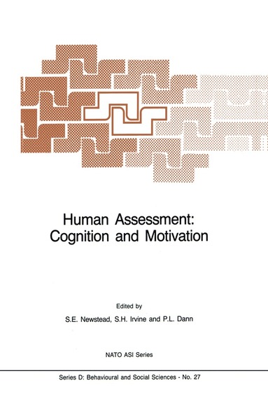 bokomslag Human Assessment: Cognition and Motivation