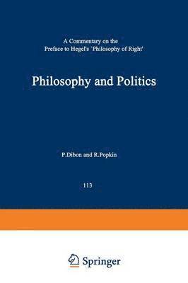 Philosophy and Politics 1