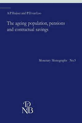 bokomslag ageing population, pensions and contractual savings