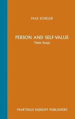 Person and Self-Value 1