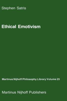 bokomslag Ethical Emotivism