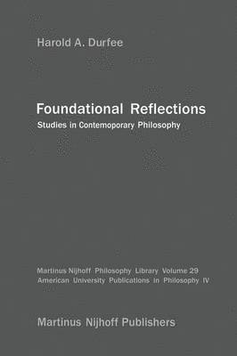 bokomslag Foundational Reflections