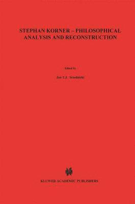 bokomslag Stephan Krner  Philosophical Analysis and Reconstruction