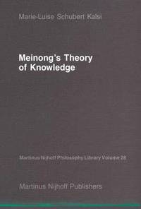 bokomslag Meinongs Theory of Knowledge