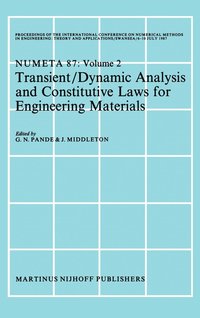 bokomslag Transient/Dynamic Analysis and Constitutive Laws for Engineering Materials