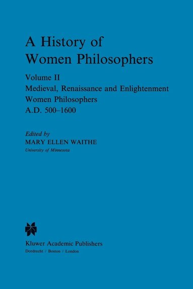 bokomslag A History of Women Philosophers