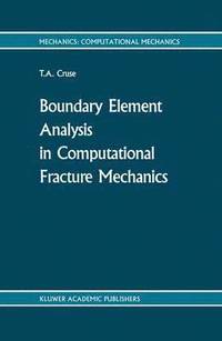 bokomslag Boundary Element Analysis in Computational Fracture Mechanics