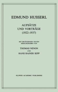 bokomslag Aufstze und Vortrge (19221937)