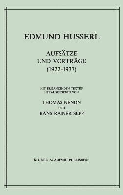 Aufstze und Vortrge (19221937) 1