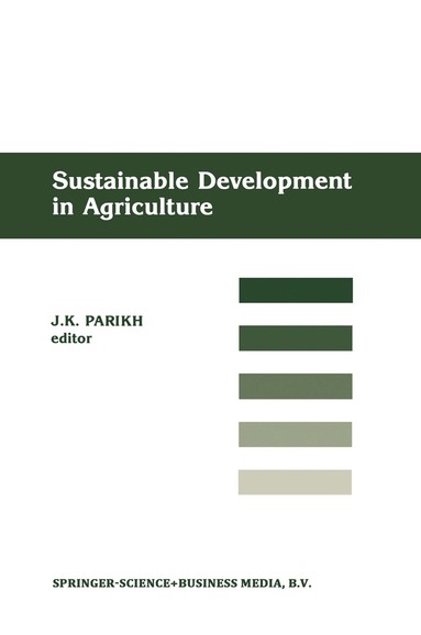 bokomslag Sustainable Development of Agriculture