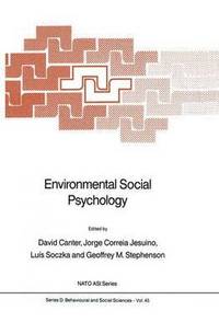 bokomslag Environmental Social Psychology