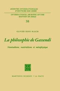 bokomslag La philosophie de Gassendi