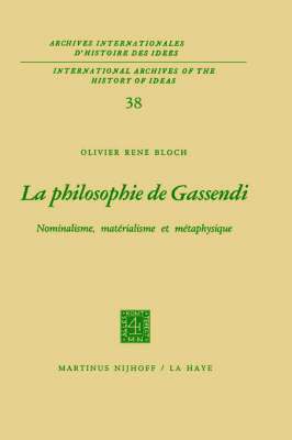 La philosophie de Gassendi 1