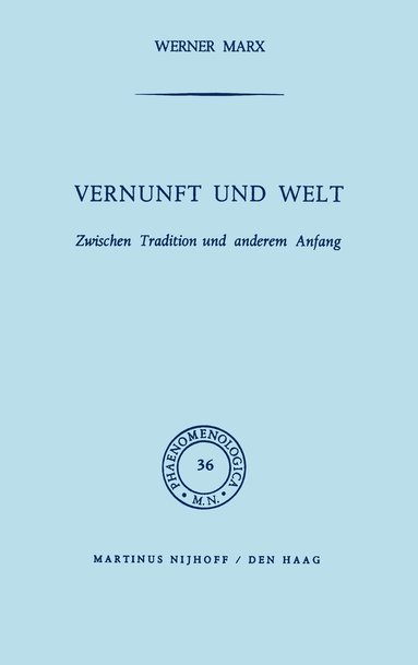 bokomslag Vernunft und Welt