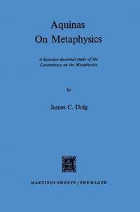 bokomslag Aquinas on Metaphysics