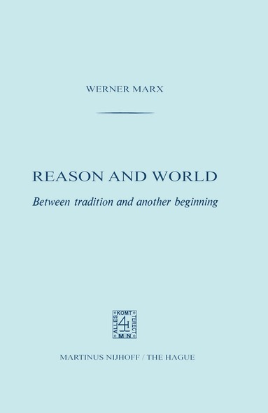 bokomslag Reason and World