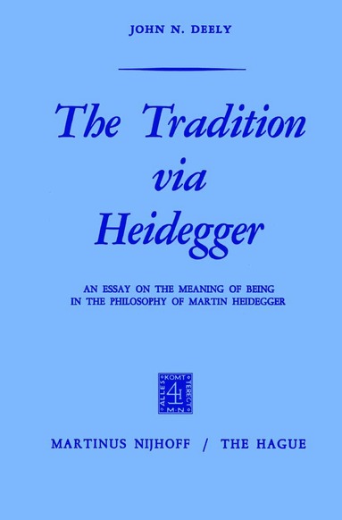 bokomslag Tradition via Heidegger