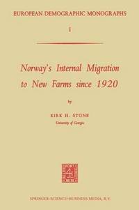 bokomslag Norway's Internal Migration to New Farms since 1920