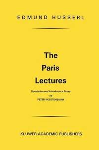 bokomslag The Paris Lectures