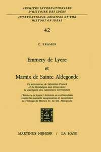bokomslag Emmery de Lyre et Marnix de Sainte Aldegonde