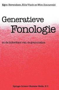 bokomslag Generatieve Fonologie