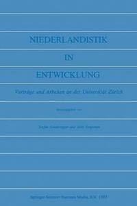 bokomslag Niederlandistik in Entwicklung