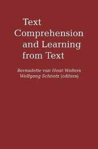 bokomslag Text Comprehension And Learning