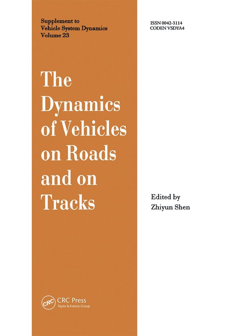 Dynamics of Vehicles on Roads and on Tracks