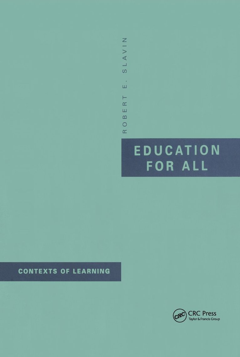 Robert E. Slavin - Education for All, Inbunden