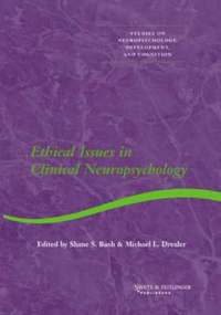 bokomslag Ethical Issues in Clinical Neuropsychology
