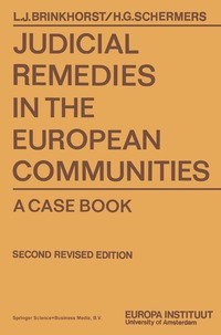 bokomslag Judicial Remedies in the European Communities