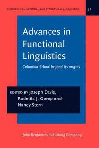 bokomslag Advances in Functional Linguistics