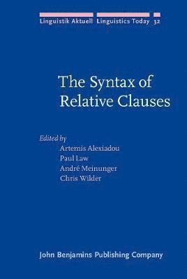 bokomslag The Syntax of Relative Clauses