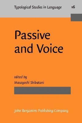 Masayoshi Shibatani - Passive and Voice, Inbunden