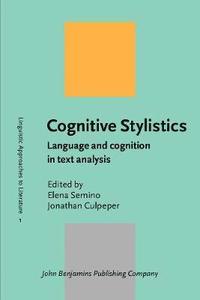 bokomslag Cognitive Stylistics