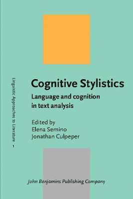 bokomslag Cognitive Stylistics