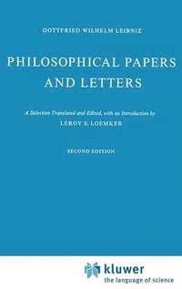 bokomslag Philosophical Papers and Letters