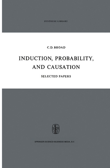 C.D. Broad - Induction, Probability, and Causation, Inbunden