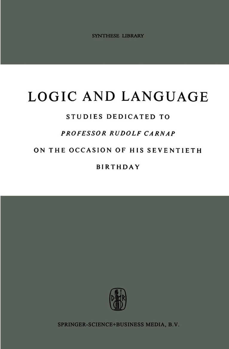 Logic and Language