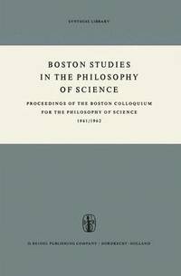 bokomslag Boston Studies in the Philosophy of Science