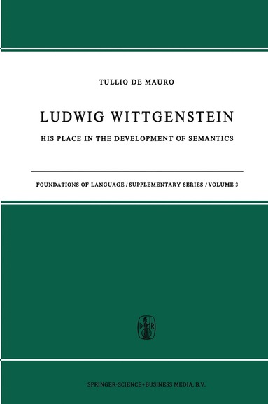 bokomslag Ludwig Wittgenstein